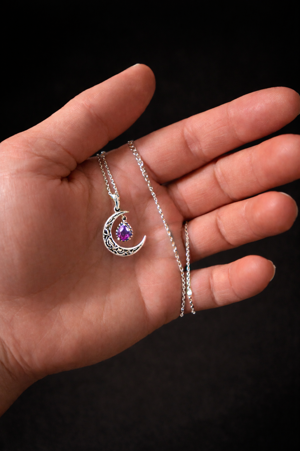 Amethyst moon.